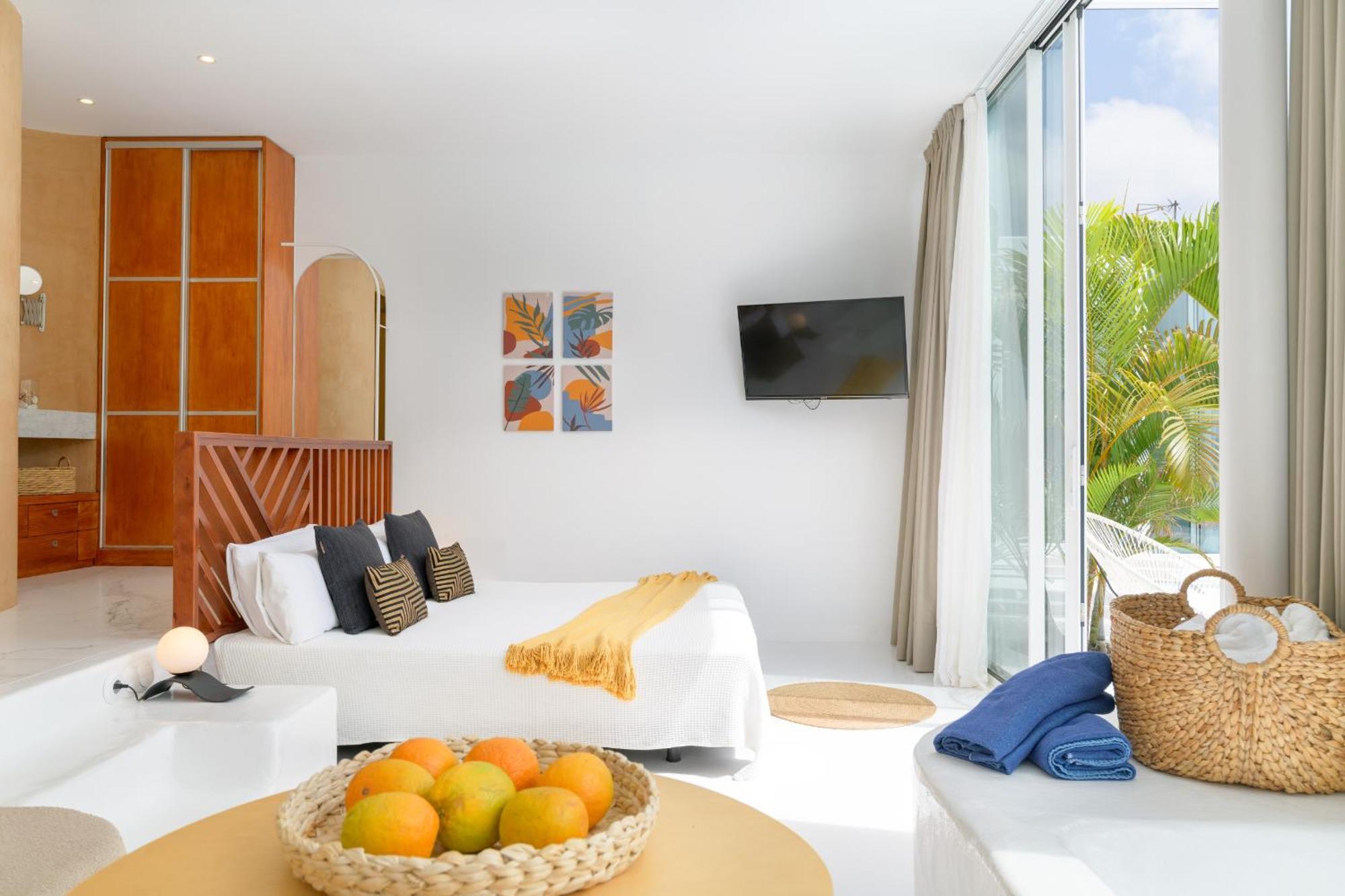 Aquablanca Suite Love Deluxe En Punta Mujeres Kültér fotó